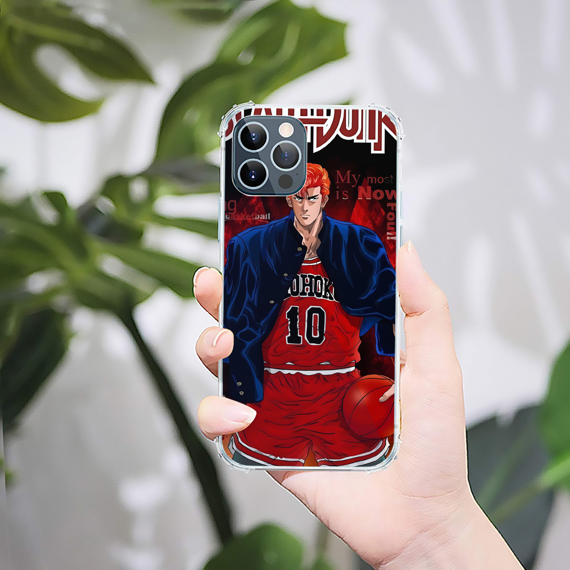（画像用） SLAM DUNK／スラムダンク 【iPhone 12シリーズ対応】透明スマホケース（クリアソフトケース）